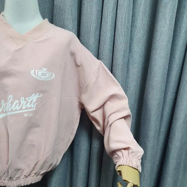 [BUNJANG] Pink Powder Sweatshirt / 파우더 핑크 맨투맨