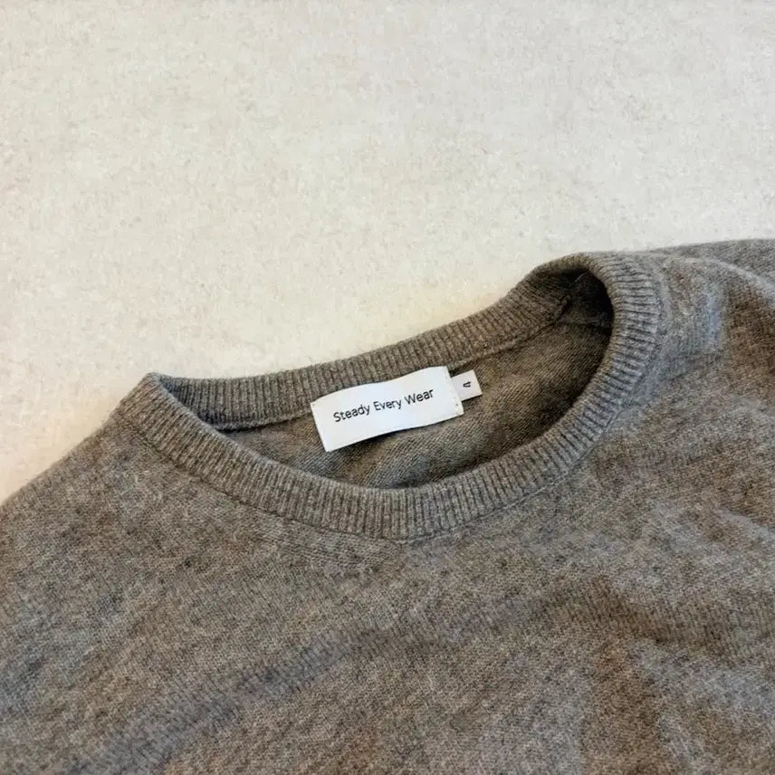 [BUNJANG] Steady Every Wear Standard Wool Round Neck Knit / 스테디에브리웨어 스탠다드 울라운드넥 니트 4