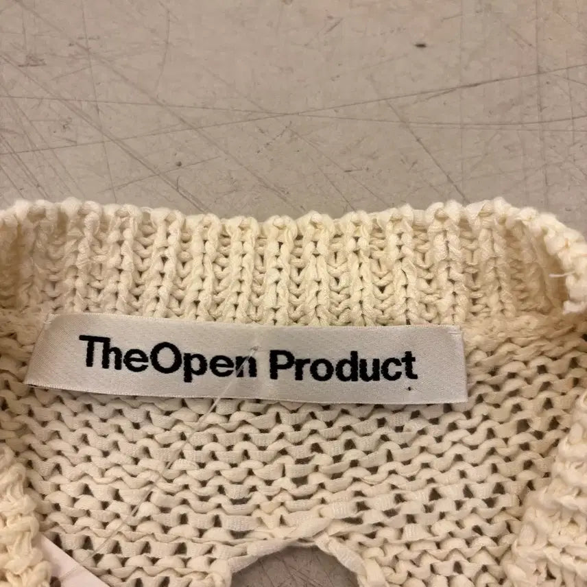 [BUNJANG] TheOpen Cutout Knit Sweater / TheOpen Product 컷아웃 니트 스웨터