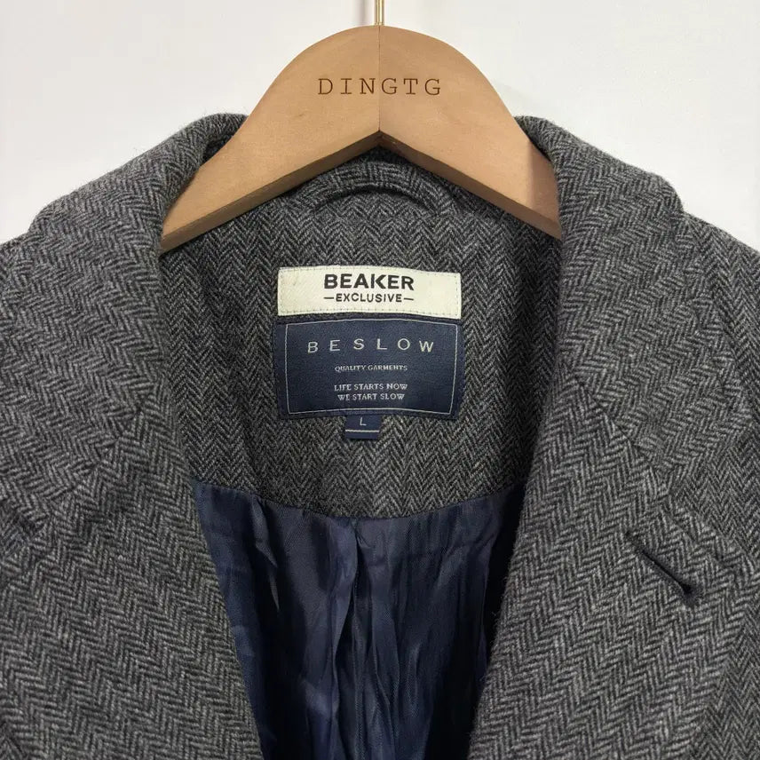 [BUNJANG] Beslow x Beaker Herringbone Jacket / [L] 비슬로우 x 비이커 헤링본 자켓