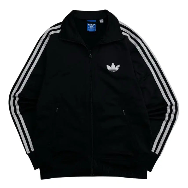 [BUNJANG] Adidas Firebird Black Track Top (Size 100) / 아디다스 파이어버드 블랙 트랙탑 100
