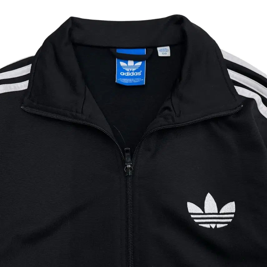 [BUNJANG] Adidas Firebird Black Track Top (Size 100) / 아디다스 파이어버드 블랙 트랙탑 100