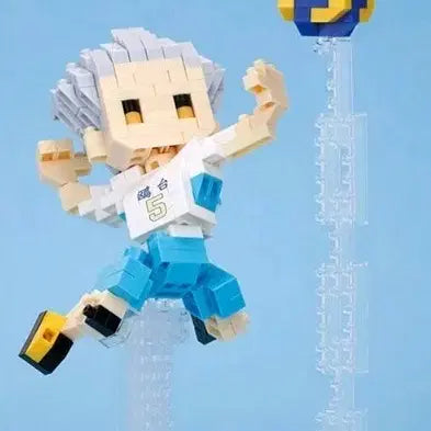 [BUNJANG] Haikyu Hoshiumi Nano Block, Team ID, Acrylic, Keyring Bundle Set / 하이큐 호시우미 구단증, 아크릴, 키링 일괄