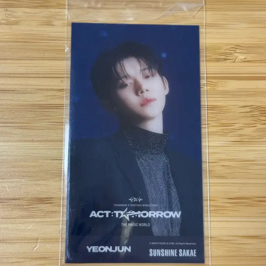 [BUNJANG] TXT Yeonjun Sunshine Sakae Ferris Wheel Photocard / 투모로우바이투게더 연준 선샤인사카에 관람차 포카