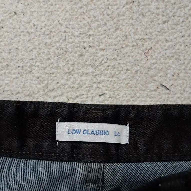 [BUNJANG] Low Classic Velvet Denim Bootcut Jeans / 로우클래식 의 벨벳 데님 부츠컷 진