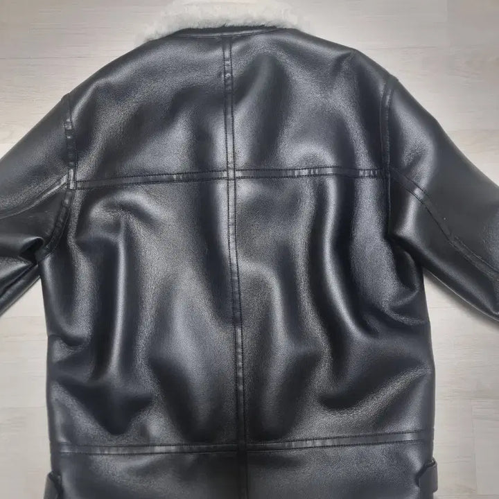 [BUNJANG] LEFTSEOUL B-3 Aviator Sheepskin Jacket / 에비에이터 B-3 무스탕 자켓