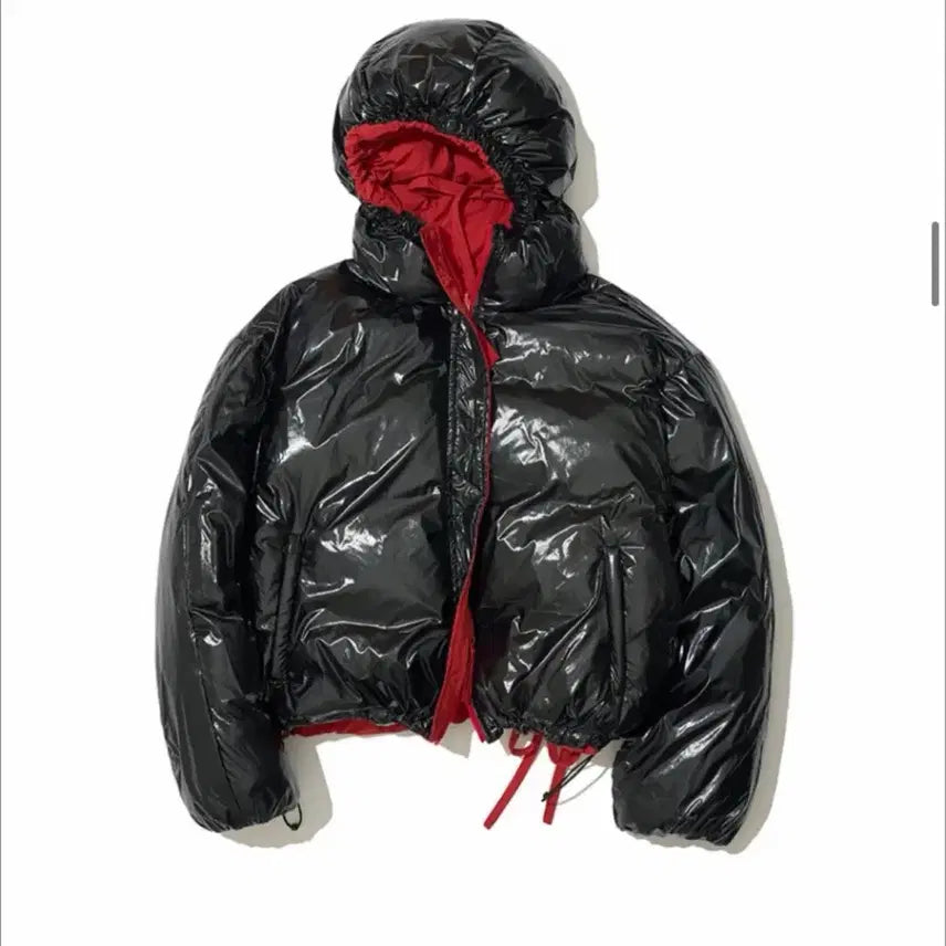 [BUNJANG] Partimento Woman Reversible Shirred Hooded Puffer Jacket / 파르티멘토우먼 리버시블 셔링 후디드 푸퍼 자켓 패딩 블랙