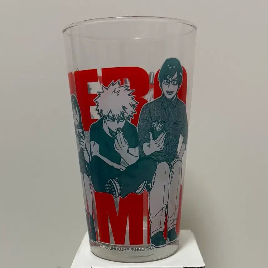 [BUNJANG] My Hero Academia Glass Cup / (새상품)히로아카 유리컵
