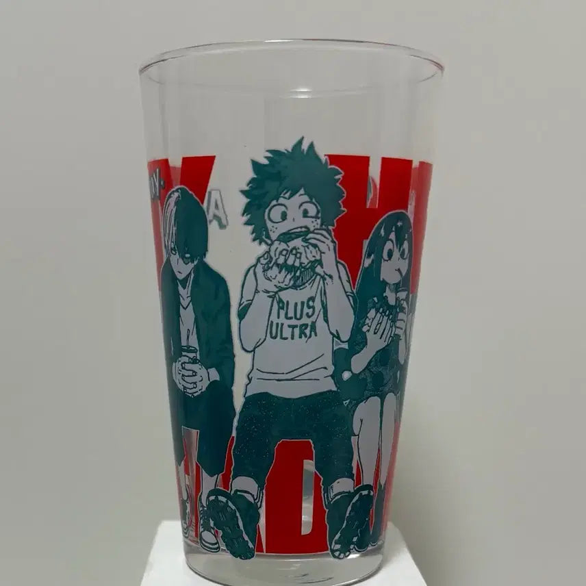 [BUNJANG] My Hero Academia Glass Cup / (새상품)히로아카 유리컵