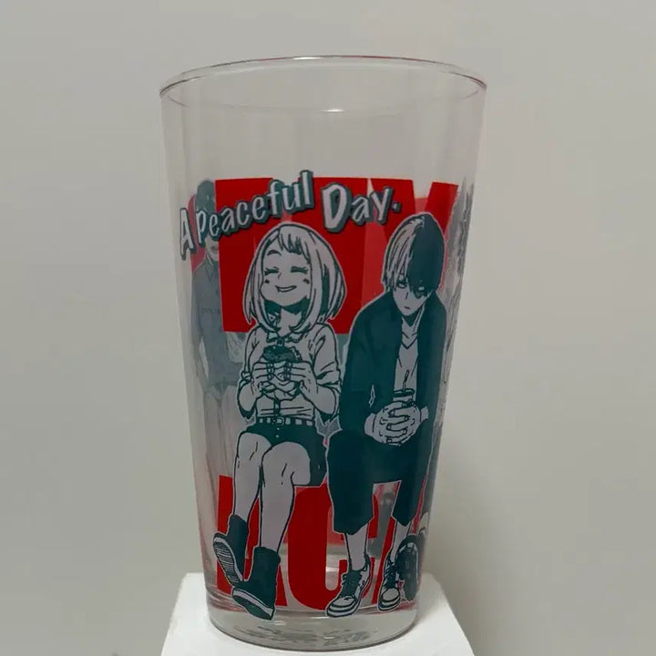 [BUNJANG] My Hero Academia Glass Cup / (새상품)히로아카 유리컵