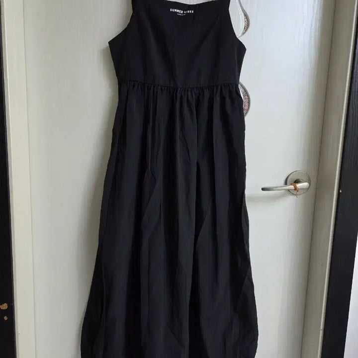 [BUNJANG] Juicy Judy Wrinkled Long Dress Black / 새거수준 쥬시쥬디  바스락  원피스