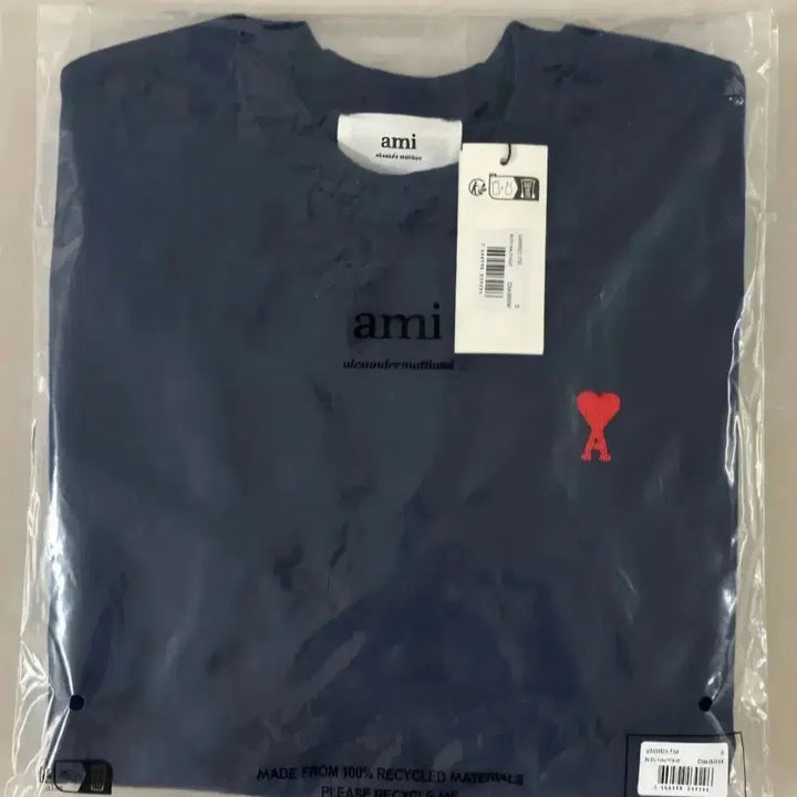 [BUNJANG] Ami Unisex Cotton Sweatshirt / 한정수량/무료배송/상점오픈특가/아미 맨투맨/