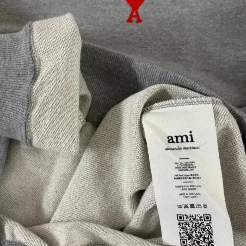 [BUNJANG] Ami Unisex Cotton Sweatshirt / 한정수량/무료배송/상점오픈특가/아미 맨투맨/