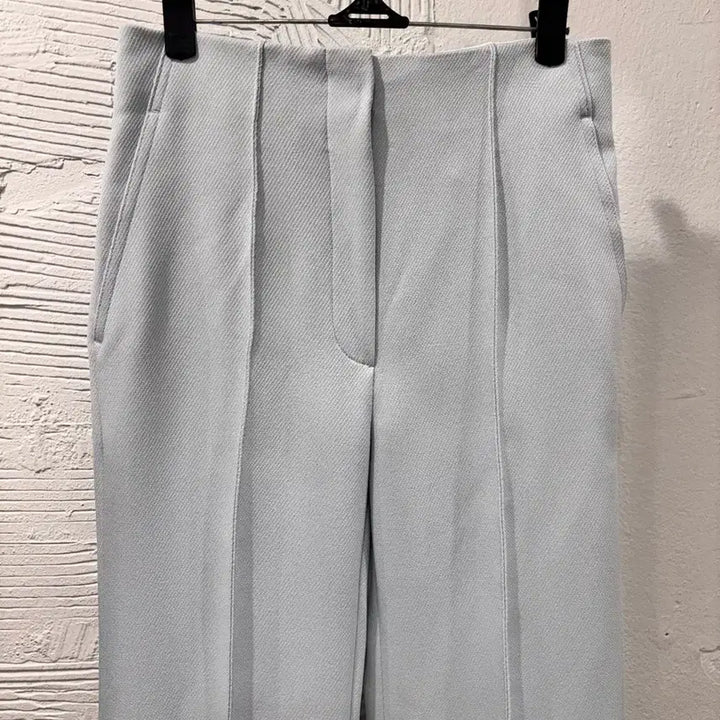 [BUNJANG] Manimor MONG Pleated Long Slim Pants / 매니모어몽 앞주름 롱 슬림팬츠