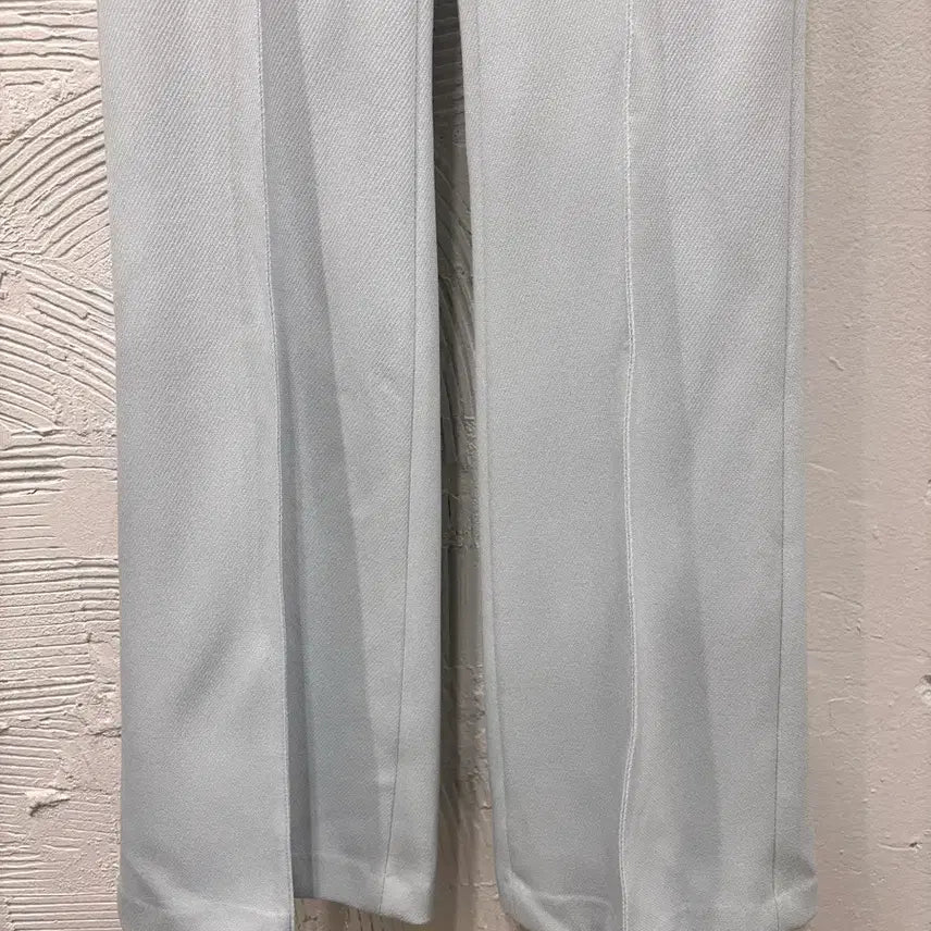 [BUNJANG] Manimor MONG Pleated Long Slim Pants / 매니모어몽 앞주름 롱 슬림팬츠