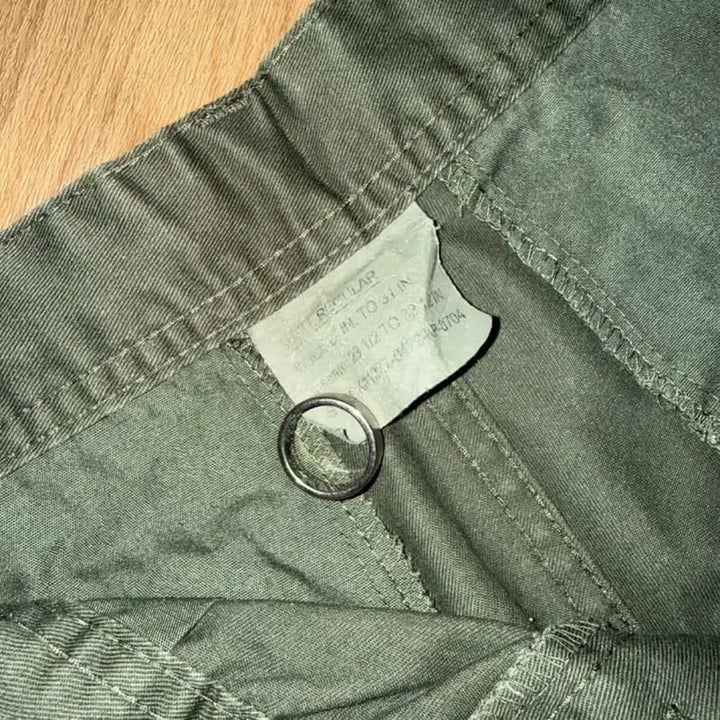 [BUNJANG] Military Style Cargo Pants / 카고 바지 국방색 밀리터리 스타일