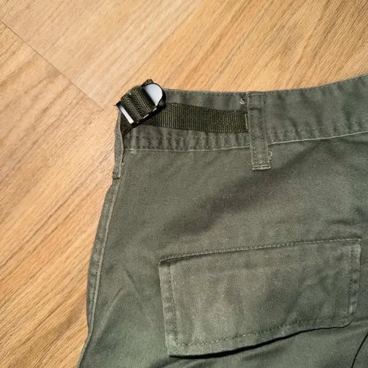 [BUNJANG] Military Style Cargo Pants / 카고 바지 국방색 밀리터리 스타일