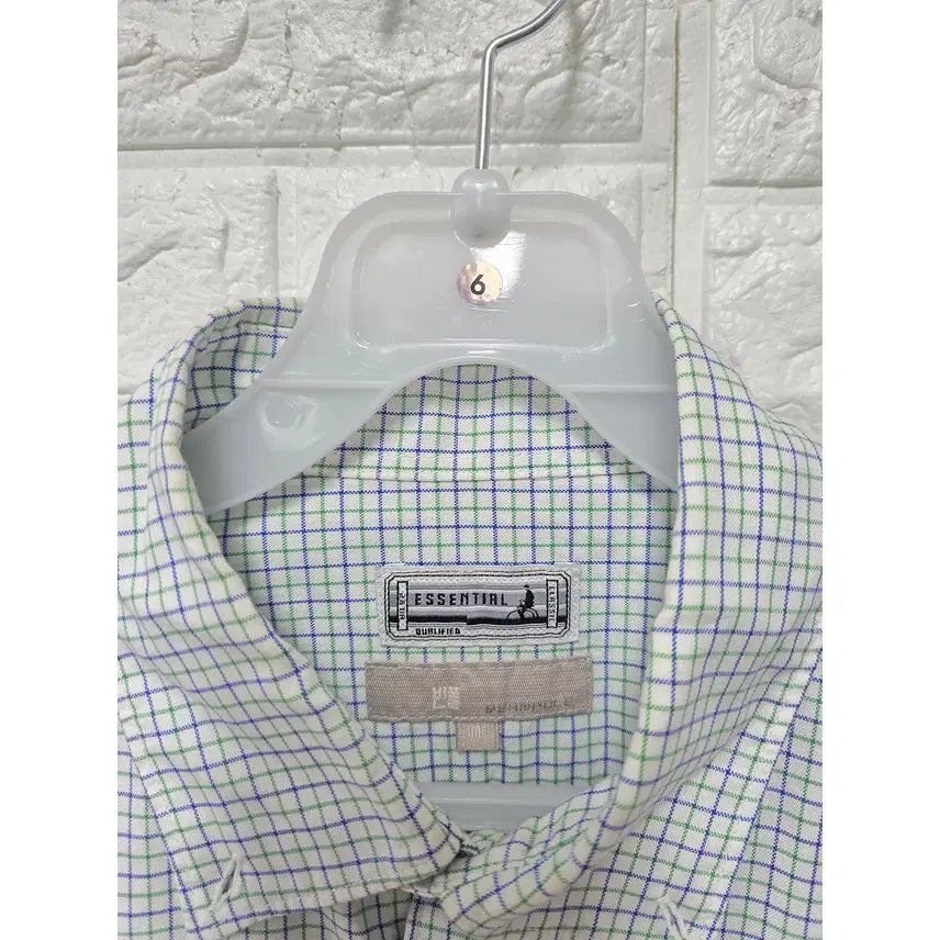 [SOLD OUT] L 20s 빈폴 체크무늬 남방 셔츠 C310
