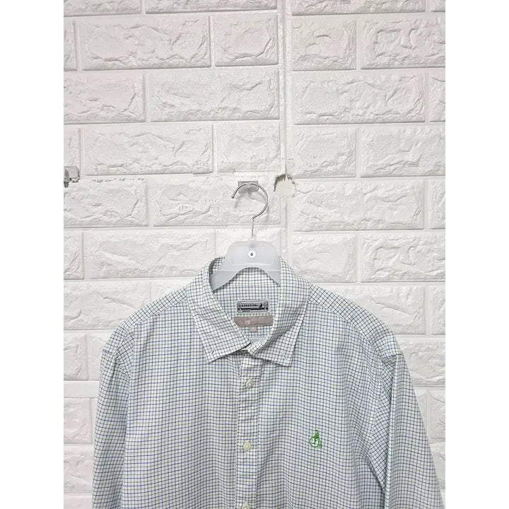 [SOLD OUT] L 20s 빈폴 체크무늬 남방 셔츠 C310