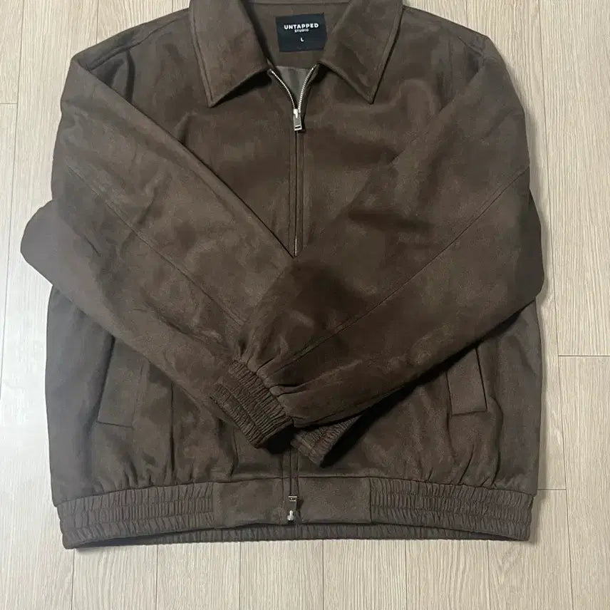 [BUNJANG] Suede Blouson Jacket / 스웨이드 블루종 자켓