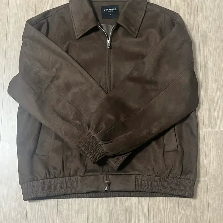 [BUNJANG] Suede Blouson Jacket / 스웨이드 블루종 자켓