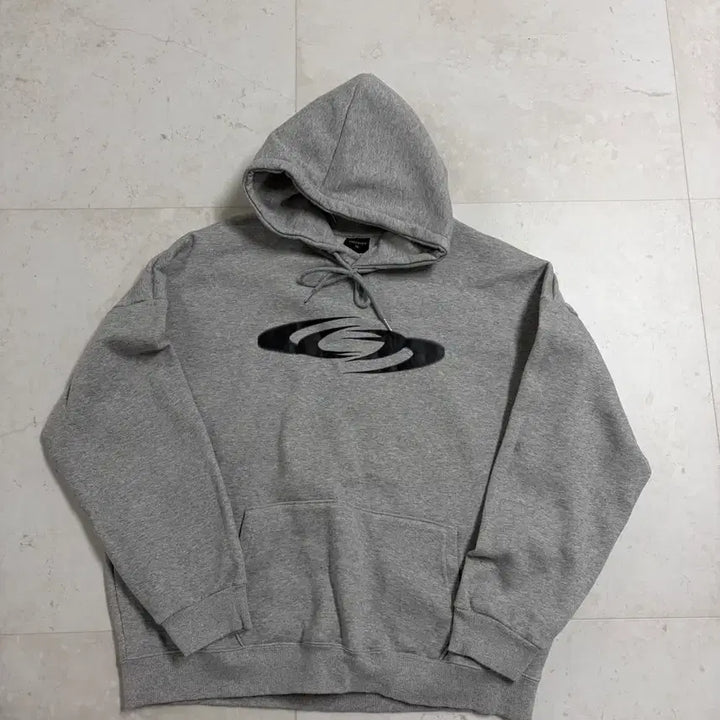 [BUNJANG] Under Off Gray Hoodie / [XL] 언더오프 후드티 그레이