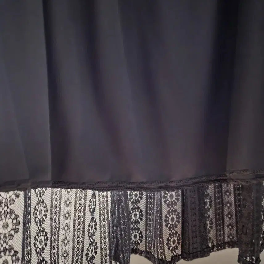 [BUNJANG] Pigment Lace Long Skirt / 피그먼트 레이스 스커트