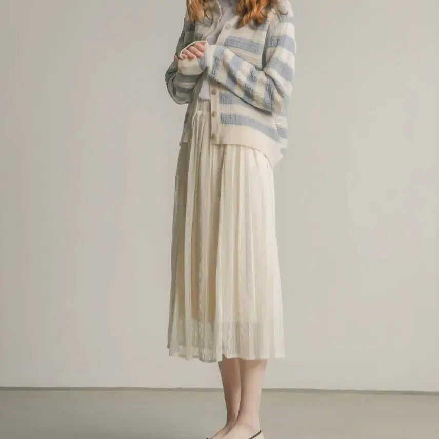 [BUNJANG] Pigment Lace Long Skirt / 피그먼트 레이스 스커트
