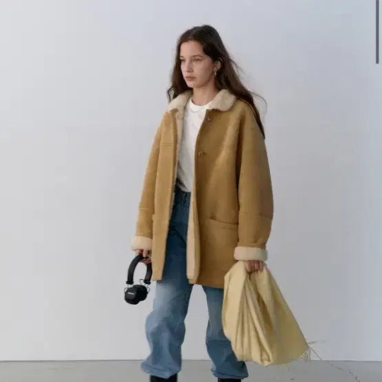 [BUNJANG] Modest Mood London Mustang Jacket / 모데스트무드 런던무스탕