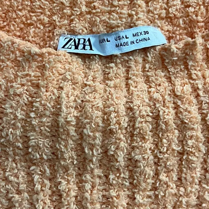 [BUNJANG] ZARA Popcorn Knit Sweater M / 자라 ZARA 팝콘 니트 스웨터 m