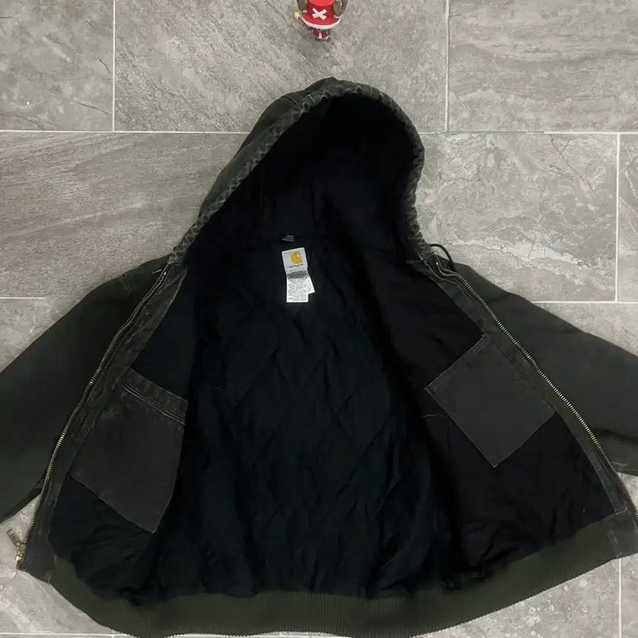 [BUNJANG] Carhartt J130 MOS Duck Active Jacket / (XL) 칼하트 후드 덕 액티브 자켓 J130 MOS 모스그린