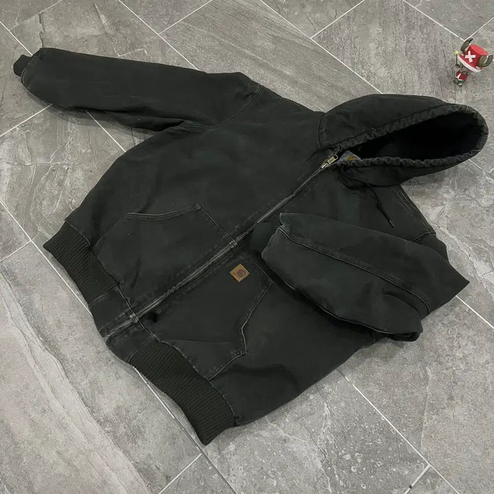 [BUNJANG] Carhartt J130 MOS Duck Active Jacket / (XL) 칼하트 후드 덕 액티브 자켓 J130 MOS 모스그린