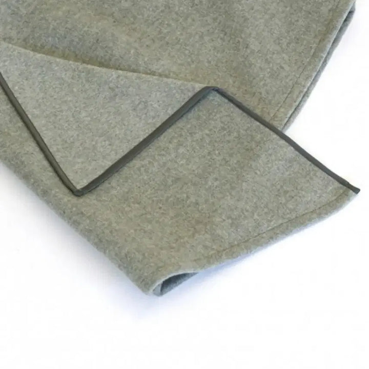 [BUNJANG] Leeul Wool 80% Wrap Skirt - Khaki / 택달린새상품 | 리을 울80 랩스커트 카키 | 정가 125,000원