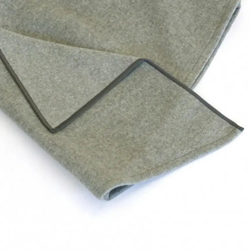 [BUNJANG] Leeul Wool 80% Wrap Skirt - Khaki / 택달린새상품 | 리을 울80 랩스커트 카키 | 정가 125,000원