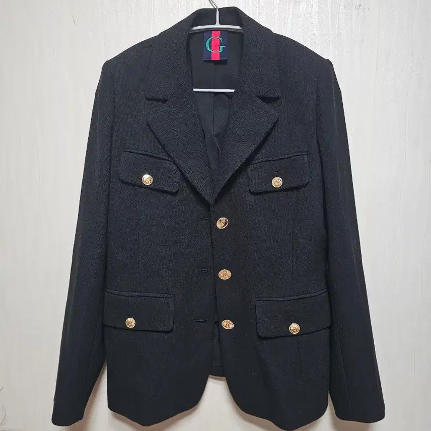[BUNJANG] Black Gold Button Women&
