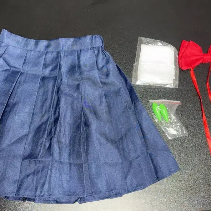 [BUNJANG] Dandadan Ayase Momo Cosplay Costume Set / 단다단 아야세 모모 의상 가발 풀셋판매