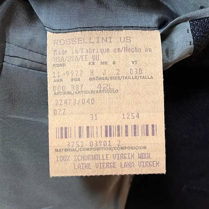 [BUNJANG] Hugo Boss Union Made Jacket / M) 90s 휴고 보스 유니온메이드 자켓 Made in U.S.A.