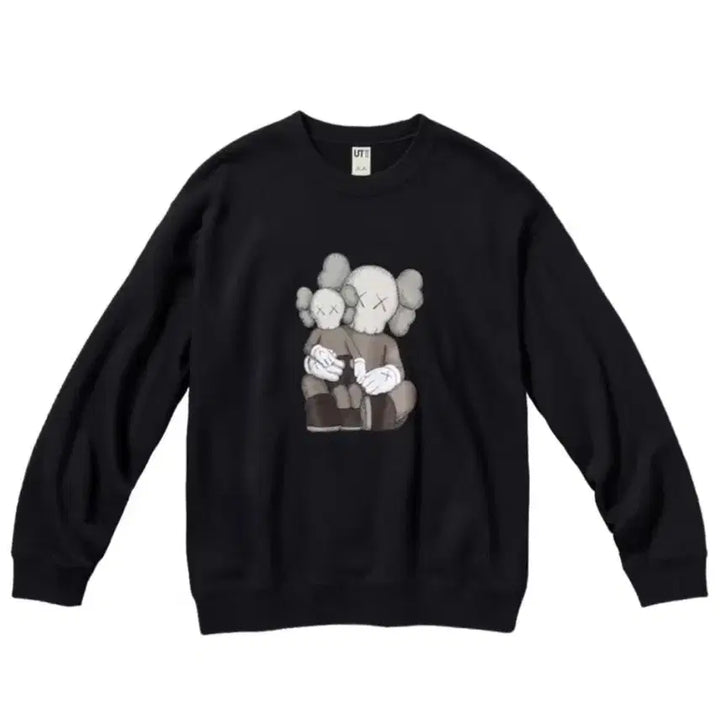 [BUNJANG] Uniqlo KAWS Collaboration Crewneck Sweatshirt / [XL] UT x KAWS 콜라보 유니클로 카우스 맨투맨
