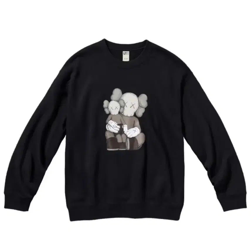 [BUNJANG] Uniqlo KAWS Collaboration Crewneck Sweatshirt / [XL] UT x KAWS 콜라보 유니클로 카우스 맨투맨