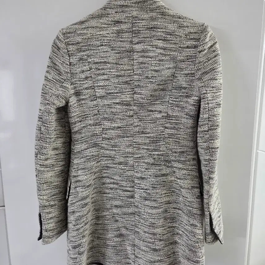 [BUNJANG] Hansum SJ SJ Tweed Long Jacket / 한섬 SJ SJ 트위드 롱자켓 / 고급 오피스룩 / 55