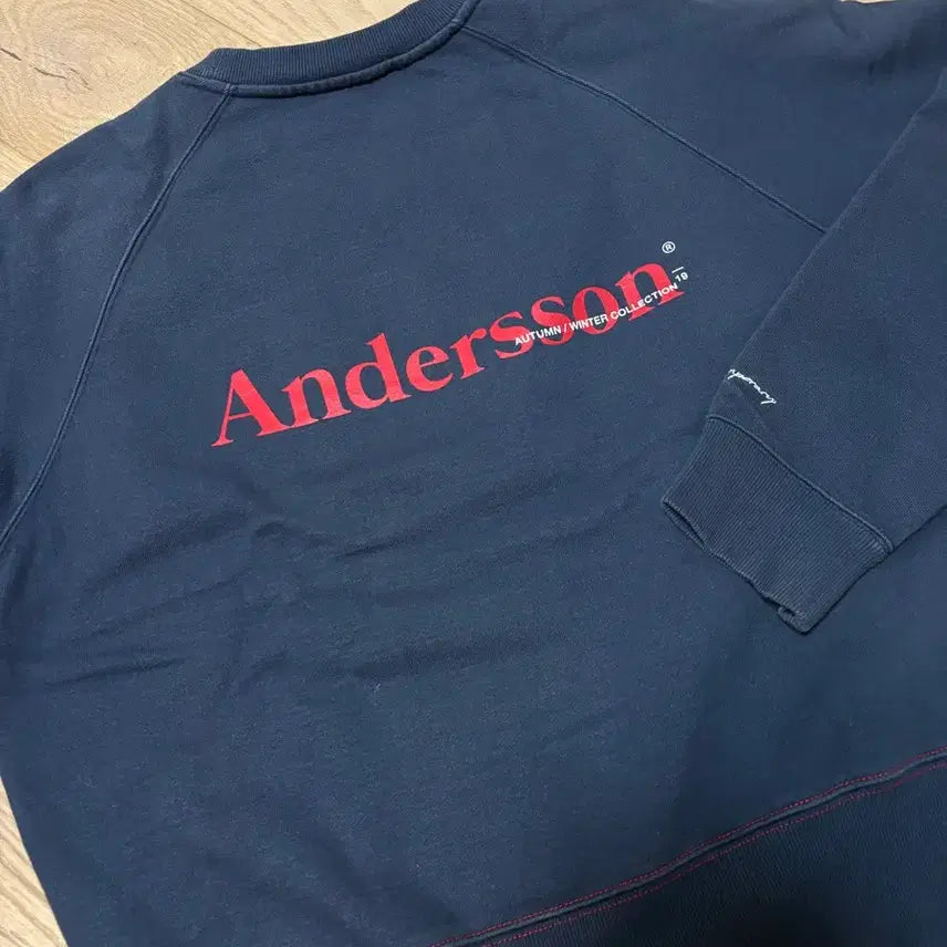 [BUNJANG] Andersson Bell 19FW Sweatshirt Navy / 앤더슨벨 19fw 맨투맨 네이비