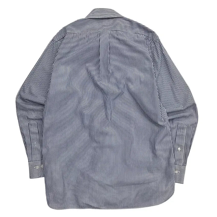 [BUNJANG] Polo Ralph Lauren Navy Striped Shirt S / 폴로 랄프로렌 네이비포니 네이비 단가라 셔츠 S