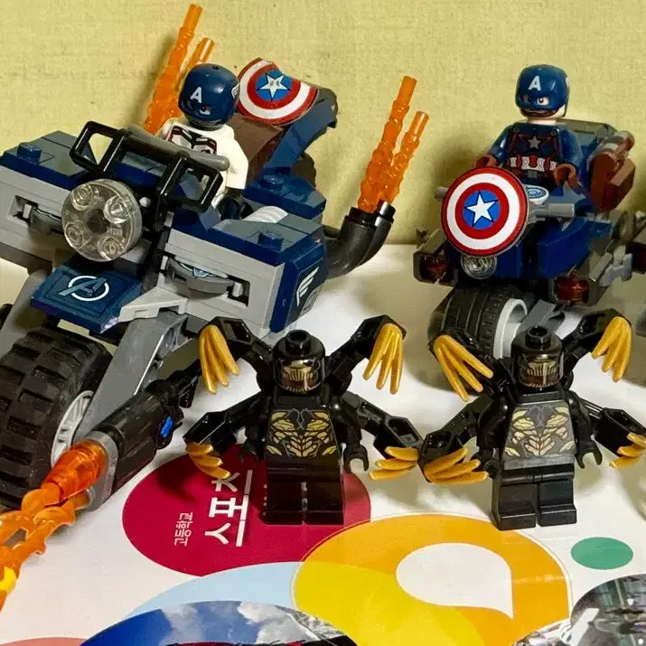 [BUNJANG] LEGO Avengers Vehicle Set with 9 Minifigures / 레고 어벤져스 차량 5대+미니피규어 9개