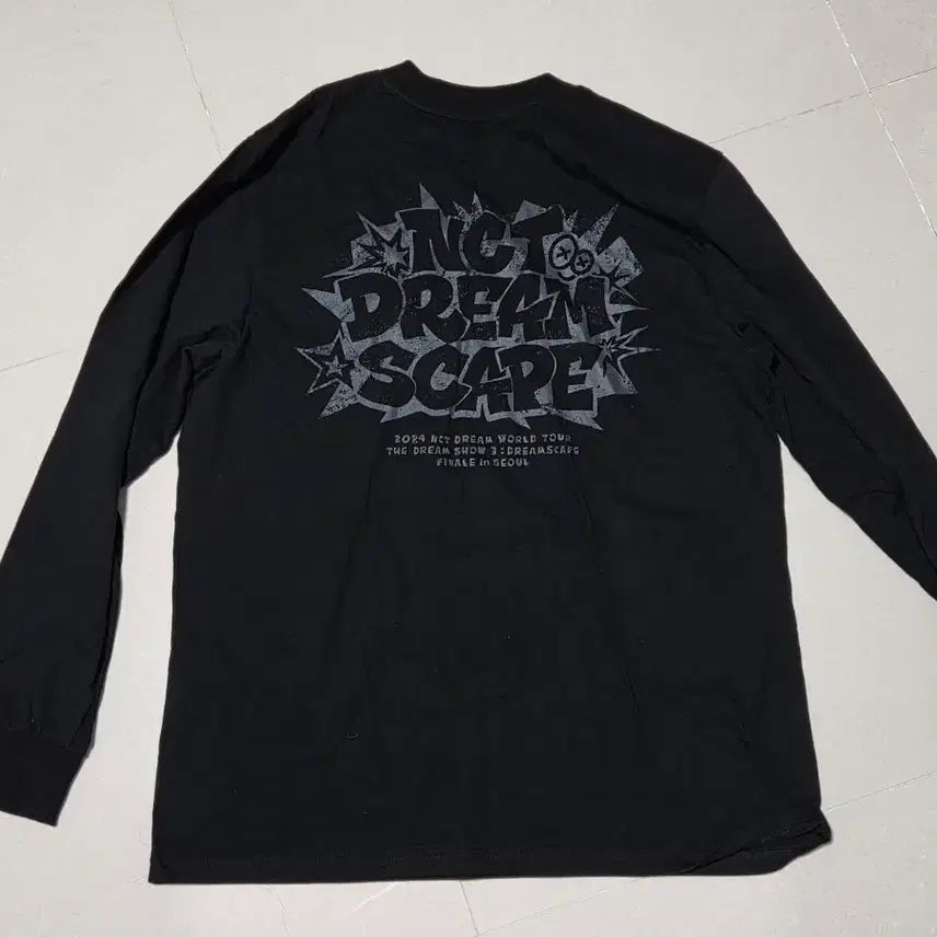 [BUNJANG] NCT Dream Dreamscape Long Sleeve T-shirt / NCTDREAM 드림스케이프 롱슬리브 긴팔 티셔츠