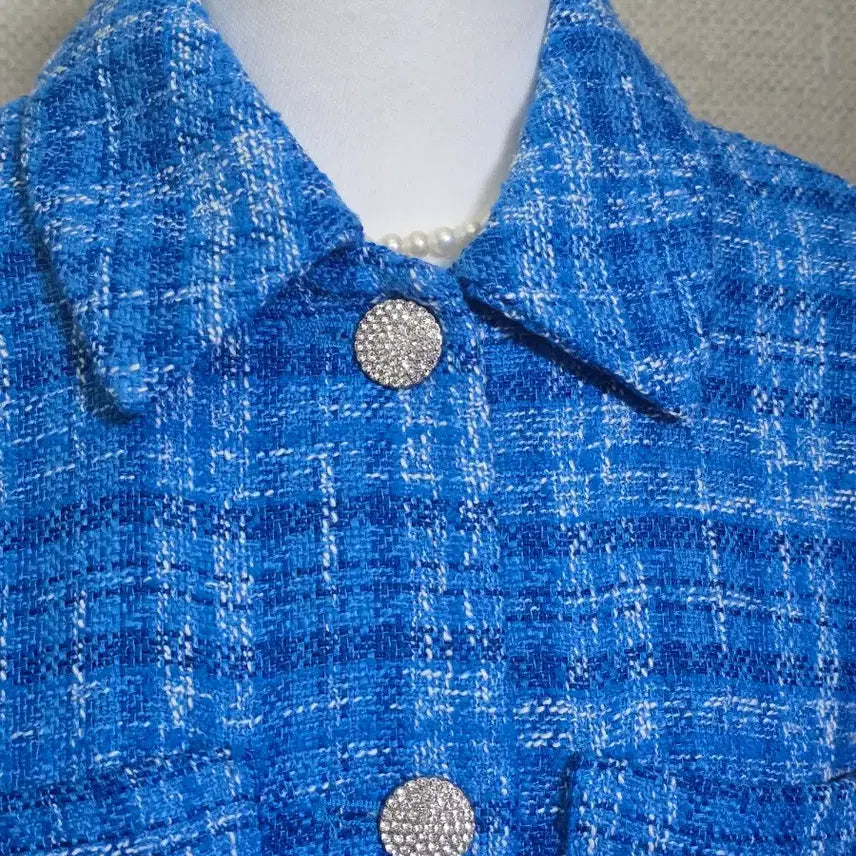 [BUNJANG] ZARA Tweed Crop Jacket (S) / ZARA)자라 트위드 크롭자켓(S)