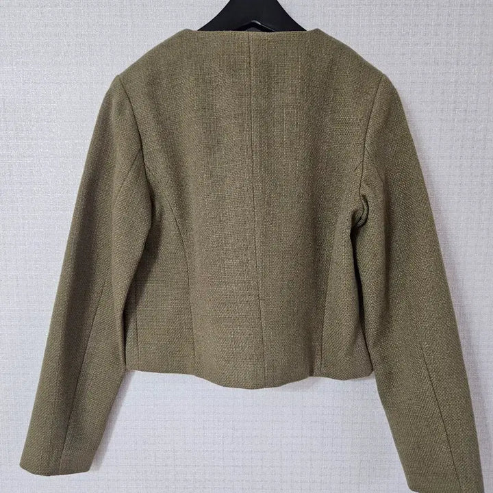 [BUNJANG] ZARA Flap Crop Blazer XS Light Khaki / ZARA 자라 플랩 크롭 블레이저 XS 라이트카키
