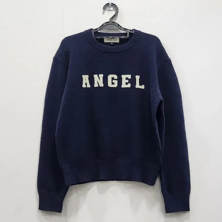 [BUNJANG] General Idea Angel Knit Top / [M] 제네럴아이디어  엔젤 니트 여성 M 네이비