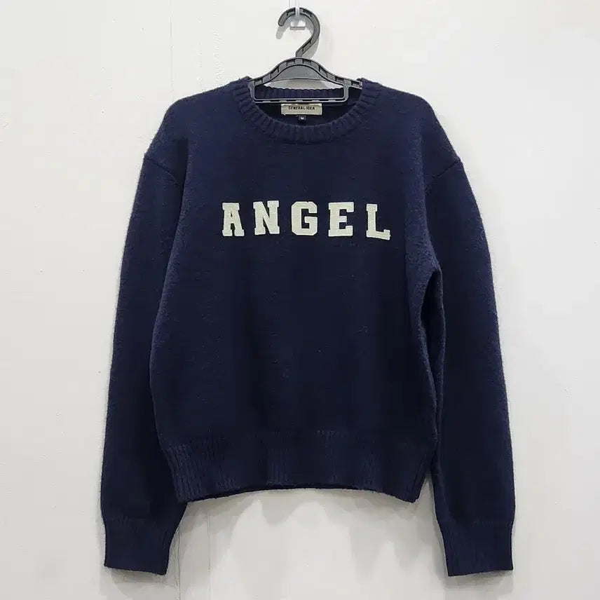 [BUNJANG] General Idea Angel Knit Top / [M] 제네럴아이디어  엔젤 니트 여성 M 네이비