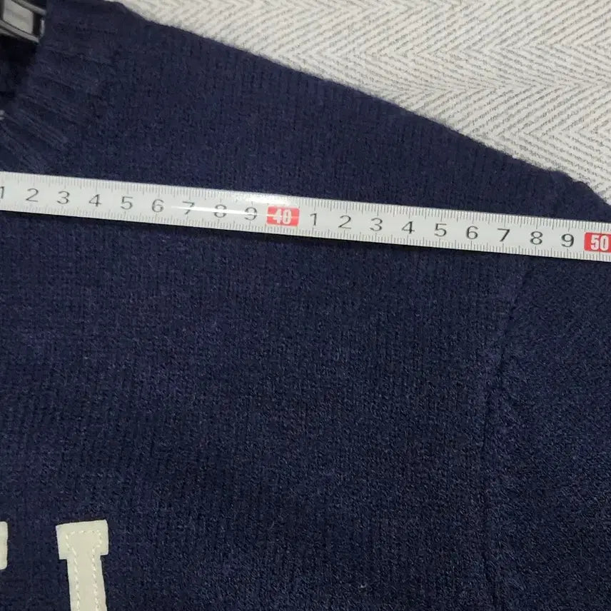 [BUNJANG] General Idea Angel Knit Top / [M] 제네럴아이디어  엔젤 니트 여성 M 네이비