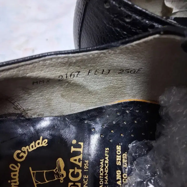 [BUNJANG] REGAL Wingtip Leather Shoes / REGAL-(주)금강-남성.블랙윙팁구두ㅡ250사이즈,택포